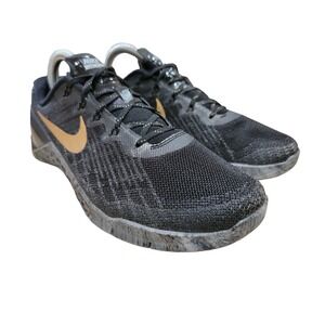 Nike Metcon 3 Amp Women's Sz 8.5 Knit Black Crossfit Athletic Shoes 849808-003